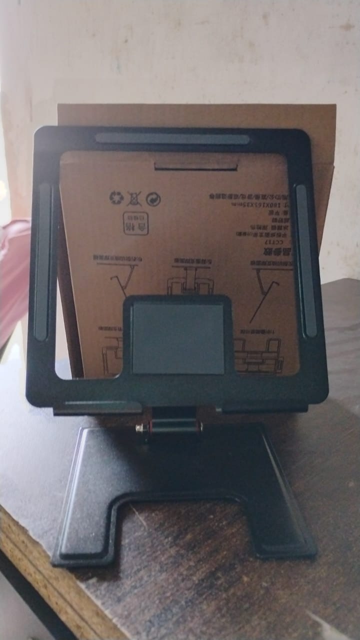 Adjustable Desktop Tablet Phone Stand Aluminium Alloy Stand For Phone (1 Pc) Adjustable Desktop Tablet Phone Stand Aluminium Alloy Stand For Phone (1 Pc)